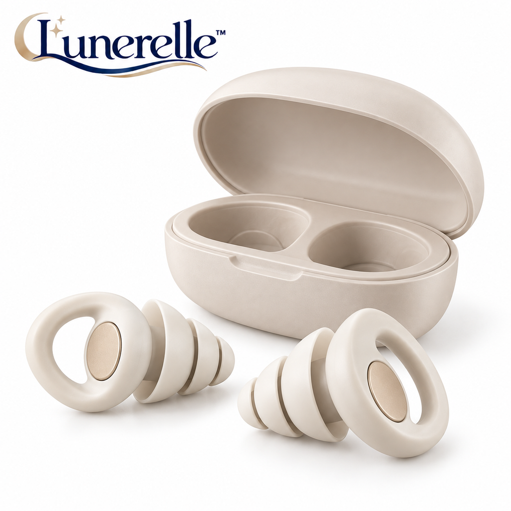 Lunerelle™ Reusable Sleep Earplugs