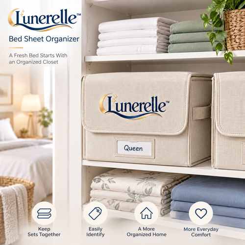 Lunerelle™ Bed Sheet Organizer