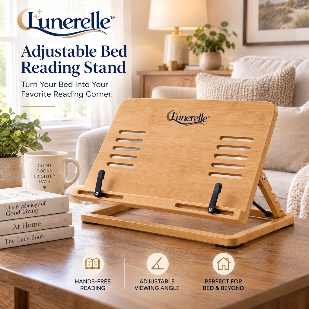 Lunerelle™ Adjustable Bed Reading Stand
