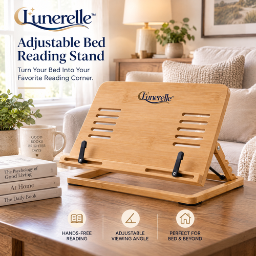 Lunerelle™ Adjustable Bed Reading Stand
