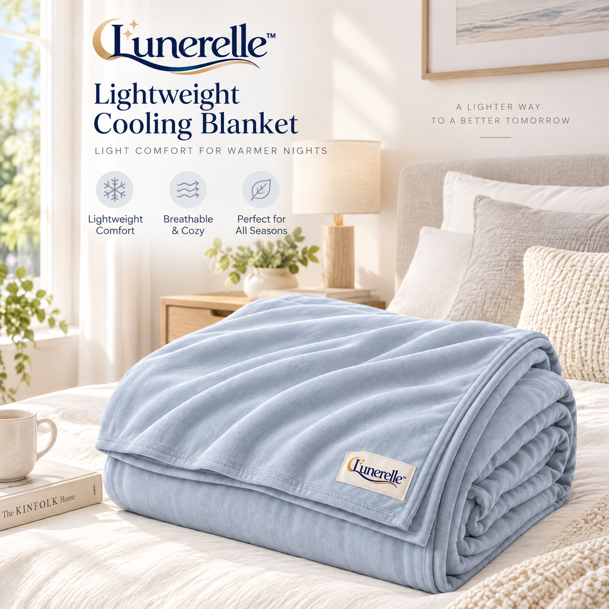 Lunerelle™ Lightweight Cooling Blanket