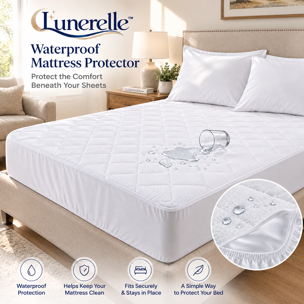 Lunerelle™ Waterproof Mattress Protector