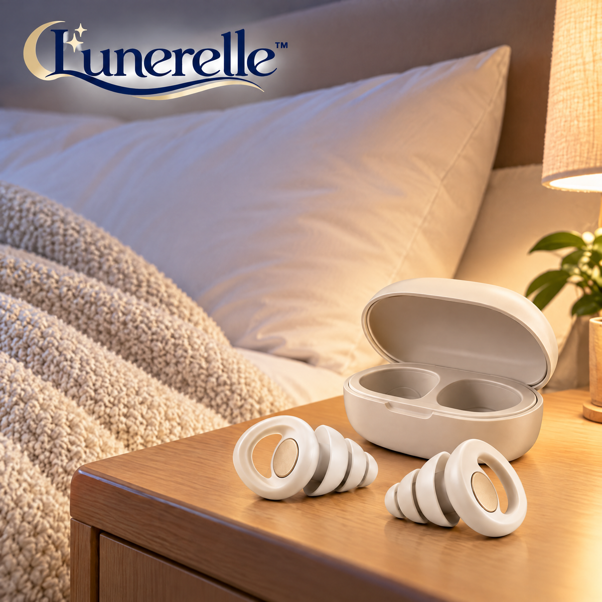 Lunerelle™ Reusable Sleep Earplugs