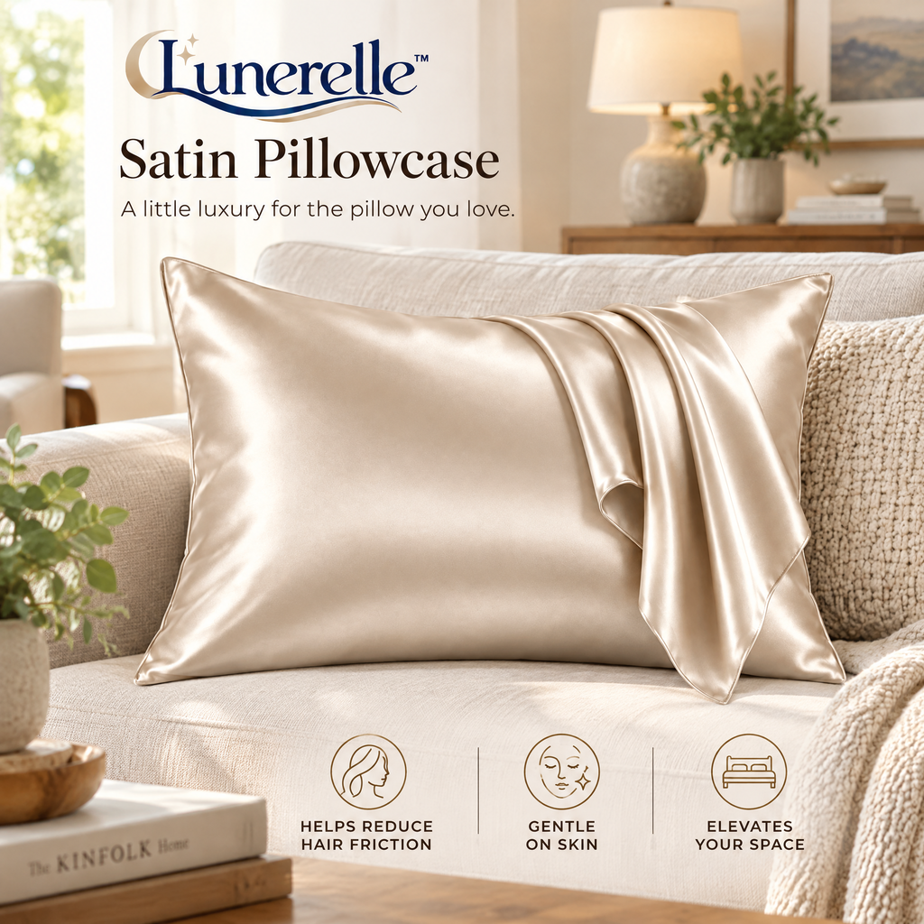 Lunerelle™ Satin Pillowcase
