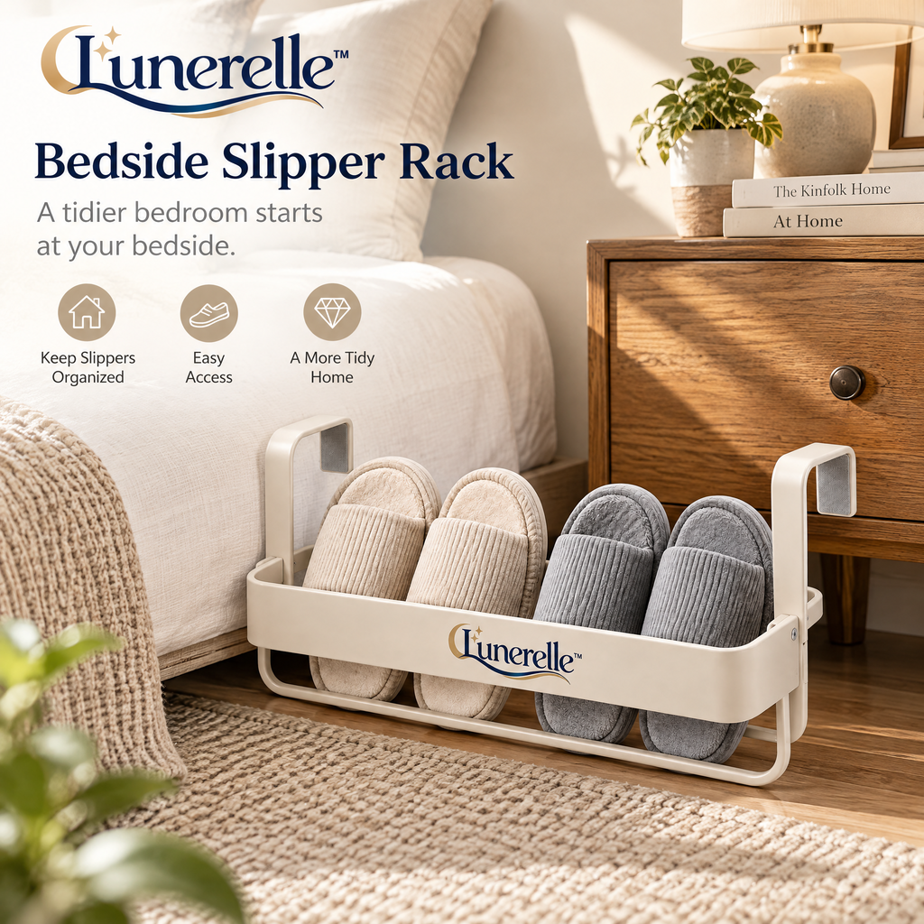 Lunerelle™ Bedside Slipper Rack