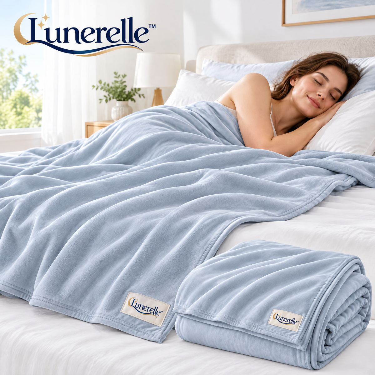 Lunerelle™ Lightweight Cooling Blanket