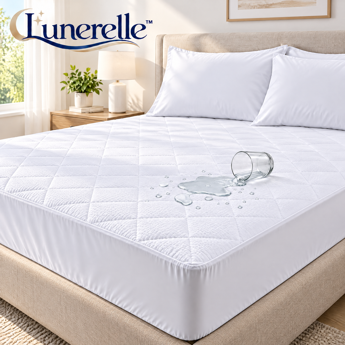 Lunerelle™ Waterproof Mattress Protector